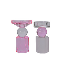 Theelicht kristal d9h15cm rz a2 - afbeelding 2