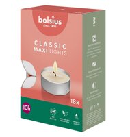 Theelicht wit 10u 18st doos