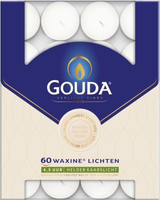 Theelichten 4u wit doos 60 stuks