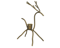 Theelichthdr ijzer l14b9h110cm gd