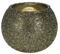 THEELICHTHOUDER 11X8CM GROEN