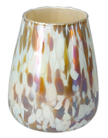 THEELICHTHOUDER 12X13CM BRUIN