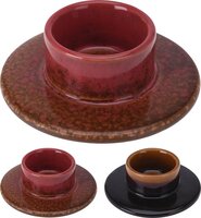 THEELICHTHOUDER 12X3CM 2ASS per stuk