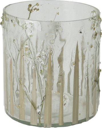 THEELICHTHOUDER 7X6CM BLAD