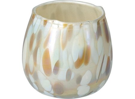 THEELICHTHOUDER 8X8CM BRUIN