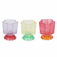 THEELICHTHOUDER BLOEM 3ASS / per stuk