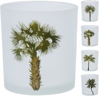 THEELICHTHOUDER GLAS 4ASS DESS