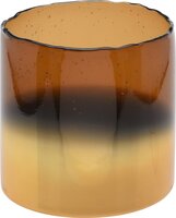 THEELICHTHOUDER GLAS METALIC 1