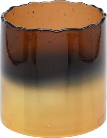 THEELICHTHOUDER GLAS METALIC 1