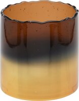 THEELICHTHOUDER GLAS METALIC 1