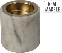 THEELICHTHOUDER MARMER 6X6CM