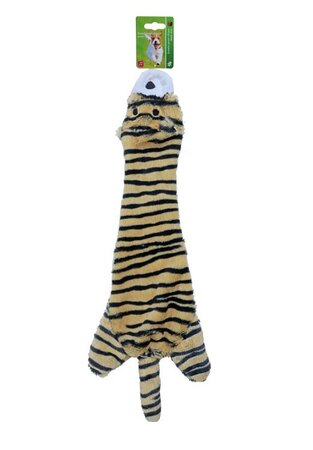 Tijger plat bruin zwart l55cm