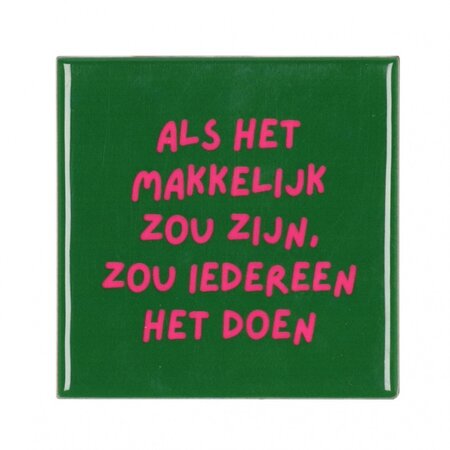 TILE ALS HET GREEN 10X10X1CM