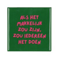 TILE ALS HET GREEN 10X10X1CM
