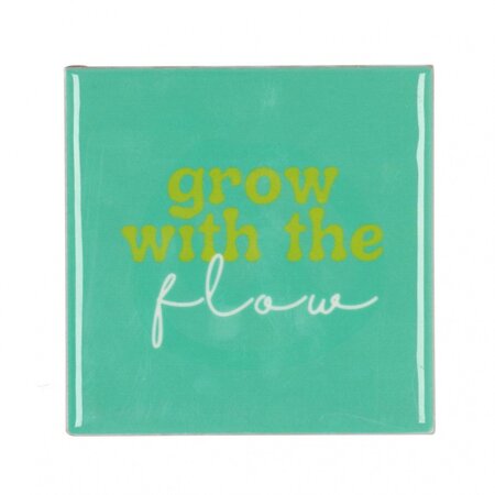 TILE GROW GREEN 10X10X1CM