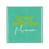 TILE GROW GREEN 10X10X1CM