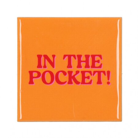 TILE IN THE POCKET ORANGE 10X10X1CM