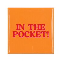 TILE IN THE POCKET ORANGE 10X10X1CM