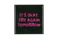 TILE It'S OKAY GREEN 10X10X1CM