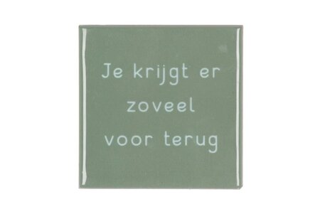 TILE JE KRIJGT TAUPE 10X10X1CM