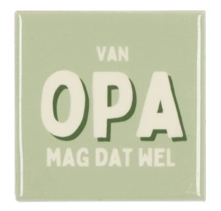 TILE OPA MAG DAT WEL GREEN 10X10X1CM