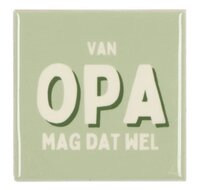 TILE OPA MAG DAT WEL GREEN 10X10X1CM