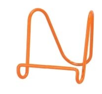 TILE RACK TROPICAL ORANGE METAL  10X10X1CM