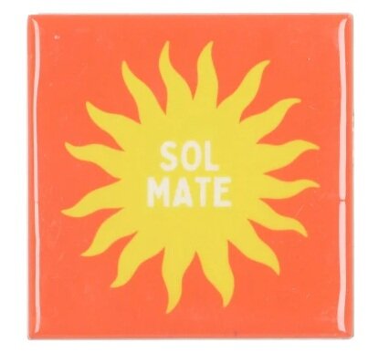 TILE SOL MATE YELLOW 10X10X1CM