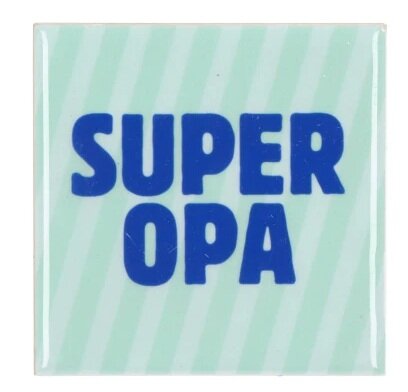 TILE SUPER OPA BLUE 10X10X1CM