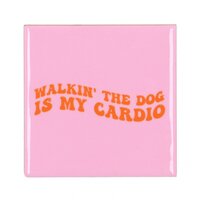 TILE WALKIN THE DOG PINK 10X10X1CM