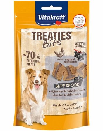 Treaties bits superfood vlierbessen 100g