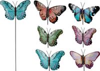 TUINPRIKKER VLINDER OP STOK ME