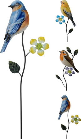 TUINPRIKKER VOGEL OP STOK META