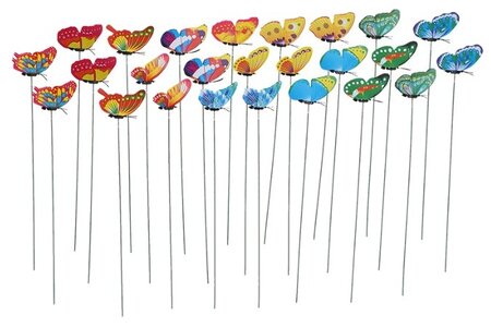 Tuinsteker butterfly deco h50cm per stuk