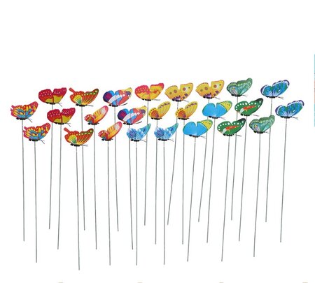 Tuinsteker butterfly deco h50cm per stuk