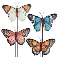 Tuinsteker vlinder metaal h73cm a4