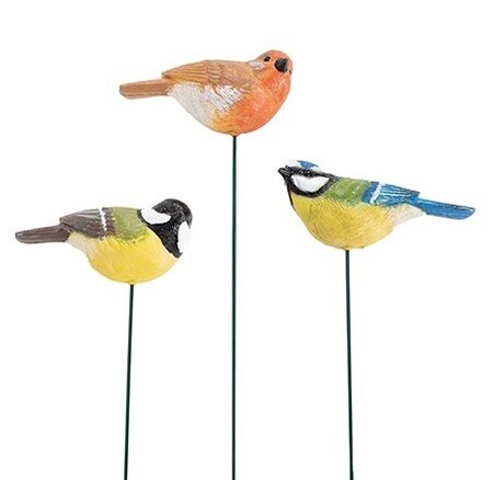 Tuinsteker vogel 60x12.5cm a3