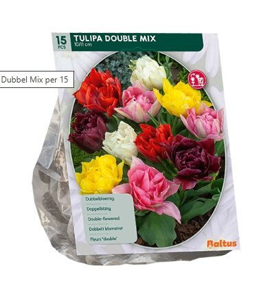 Tulipa dubbel mix 15st