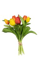 Tulpenbundel h30cm geel/rood/or mix