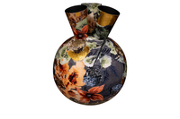 Tulpenvaas d33h40cm berry blue