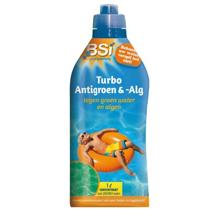 Turbo anti-groen&alg zwemb 1l
