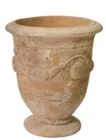 Vaas aged voet d45h52cm