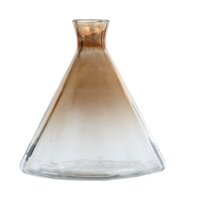 Vaas antje glas 30x30x60cm wit