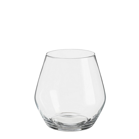 Vaas arja d23h23cm transparant