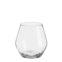 Vaas arja d23h23cm transparant