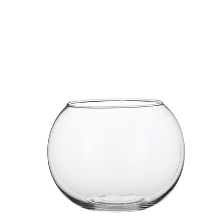 Vaas bolla d20h15.5cm transparant