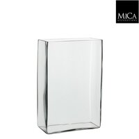 Vaas britt l20b10h30cm transparant