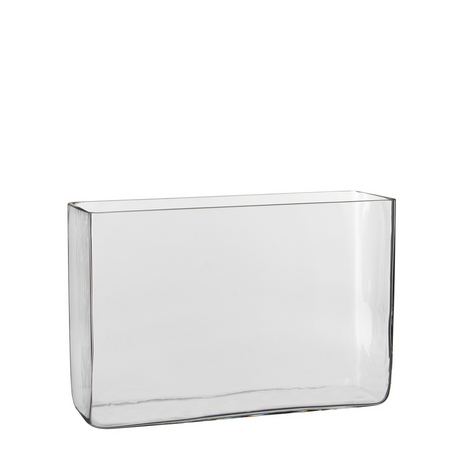 Vaas britt l30b10h20cm transparant