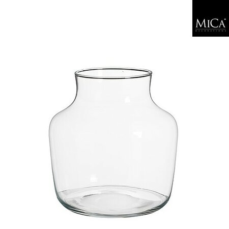 Vaas camille d23h24cm transparant