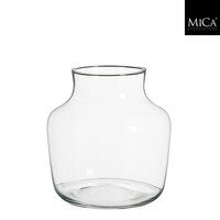 Vaas camille d23h24cm transparant